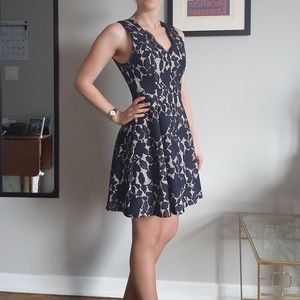 Miss Bliss - Blue Lace Dress